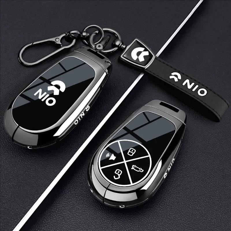 Zinc Alloy Key Fob Cover for NIO ET5T/ES8/ET7/ET9/EC6/ES6/EC7/ES7, Heavy Duty Metal Protective Case Shell with Keychain,
Zinc Alloy Key Fob Cover for NIO ET5T/ES8/ET7/ET9/EC6/ES6/EC7/ES7, Heavy Duty Metal Protective Case Shell with Keychain,