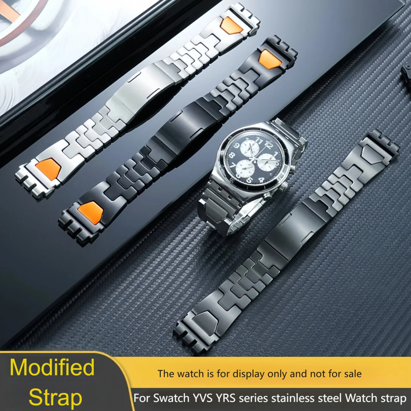 Ремешок для часов Swatch YIS404 YIS416G YVB416 YVS423 из нержавеющей стали 420, модный комплект Swatch, мужской ремешок, водонепроницаемый
Ремешок для часов Swatch YIS404 YIS416G YVB416 YVS423 из нержавеющей стали 420, модный комплект Swatch, мужской ремешок, водонепроницаемый