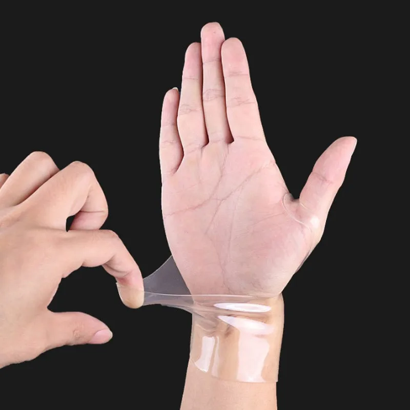 Transparent Wristbands for Men Women Basketball Badminton Sports Sprained Mouse Hand Wrist Protection Ultra-thin SEBS Gloves
Transparent Wristbands for Men Women Basketball Badminton Sports Sprained Mouse Hand Wrist Protection Ultra-thin SEBS Gloves