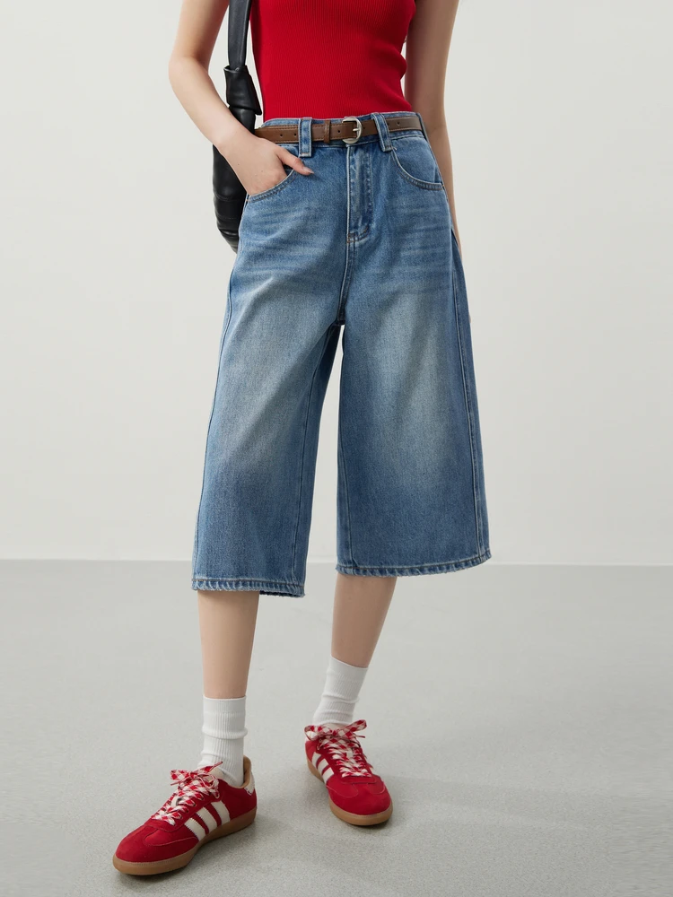 Cool Girl Hot Peppered Peach Cheek Six Wide Leg Jeans High Waist Cotton Denim Casual Washed out Spring Ladies Loose Fit Trousers
Cool Girl Hot Peppered Peach Cheek Six Wide Leg Jeans High Waist Cotton Denim Casual Washed out Spring Ladies Loose Fit Trousers