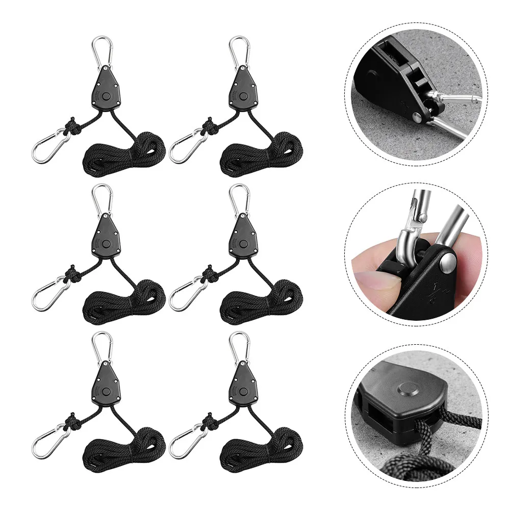 6Pcs Grow Light Hangers Adjustable Heavy Duty Ropes for Grow Lamps Tent Fan Plant Garden Accessories Adjustable Ropes
6Pcs Grow Light Hangers Adjustable Heavy Duty Ropes for Grow Lamps Tent Fan Plant Garden Accessories Adjustable Ropes