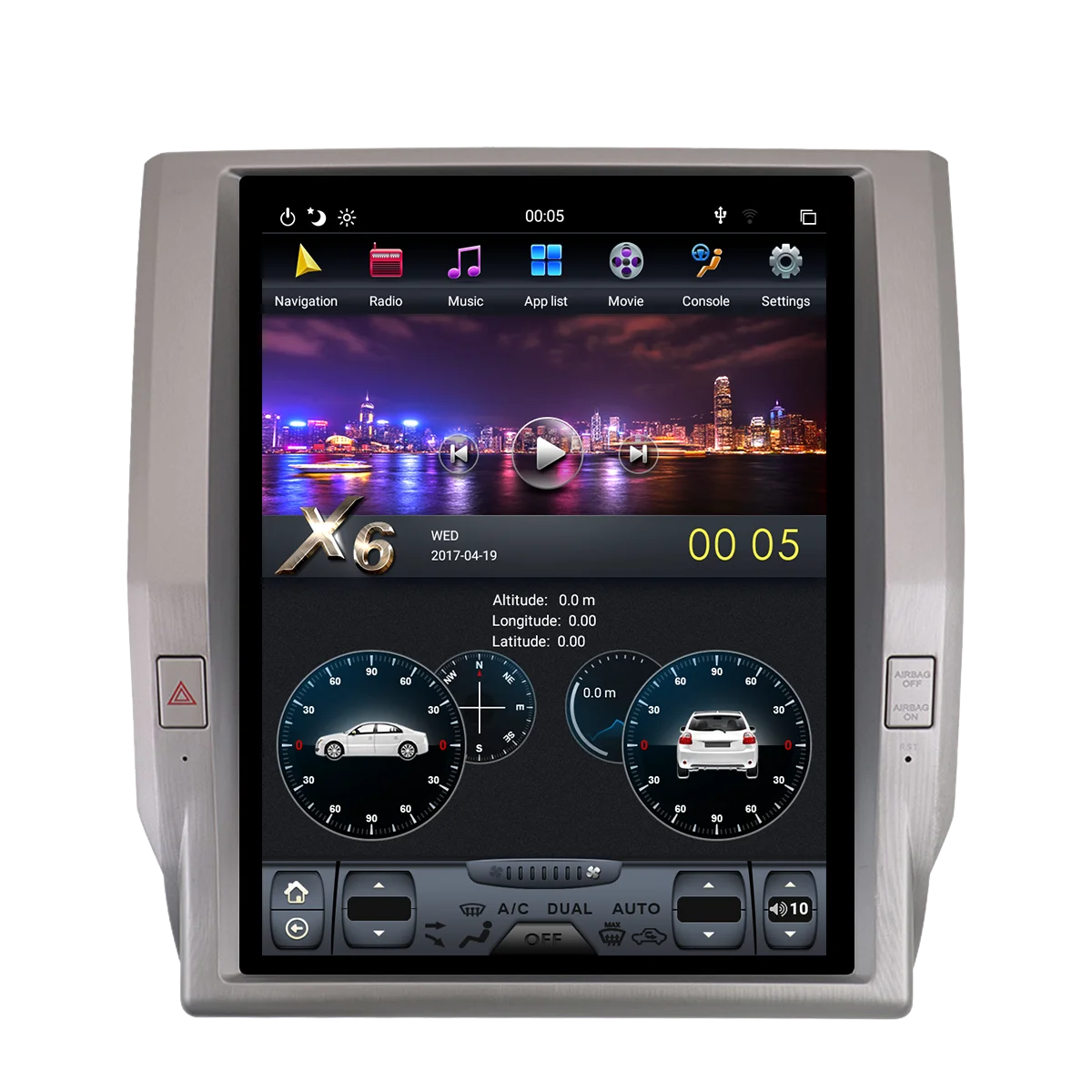 For Tesla Screen Android 11 Car Radio For Toyota Tundra XK50 2014 - 2020 Multimedia Player GPS Navigation CarPlay Qualcomm Audio
For Tesla Screen Android 11 Car Radio For Toyota Tundra XK50 2014 - 2020 Multimedia Player GPS Navigation CarPlay Qualcomm Audio