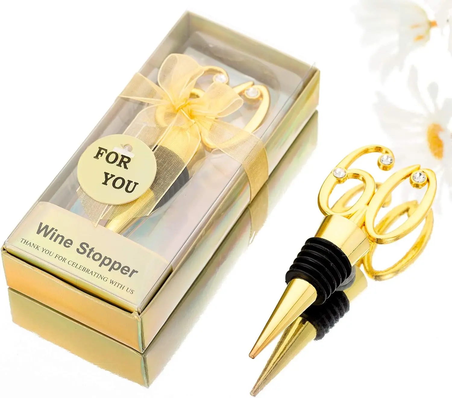12PCS 60th Birthday Wine Stoppers for 60th Birthday Party Favors Gifts Souvenirs Decorations And 60th Golden Wedding Anniversary
12PCS 60th Birthday Wine Stoppers for 60th Birthday Party Favors Gifts Souvenirs Decorations And 60th Golden Wedding Anniversary