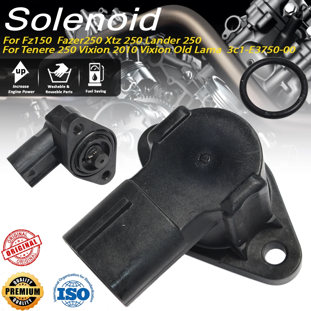 OEM 3C1-E3750-00 Solenoid Valve for Yama Ha 250cc Motorcycles FZ150 XTZ250 Vixion Upgrade Replacement Part Improve Performance
OEM 3C1-E3750-00 Solenoid Valve for Yama Ha 250cc Motorcycles FZ150 XTZ250 Vixion Upgrade Replacement Part Improve Performance