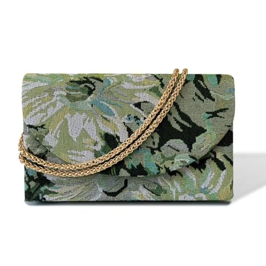 Floral Evening Clutch Purses For Women Cute Embroidery Crossbody Shoulder Handbag For Wedding, Cocktail, Prom and Party
Floral Evening Clutch Purses For Women Cute Embroidery Crossbody Shoulder Handbag For Wedding, Cocktail, Prom and Party
