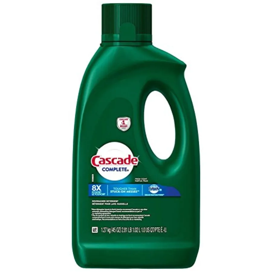 Cascade Complete Gel Dishwasher Detergent
Cascade Complete Gel Dishwasher Detergent