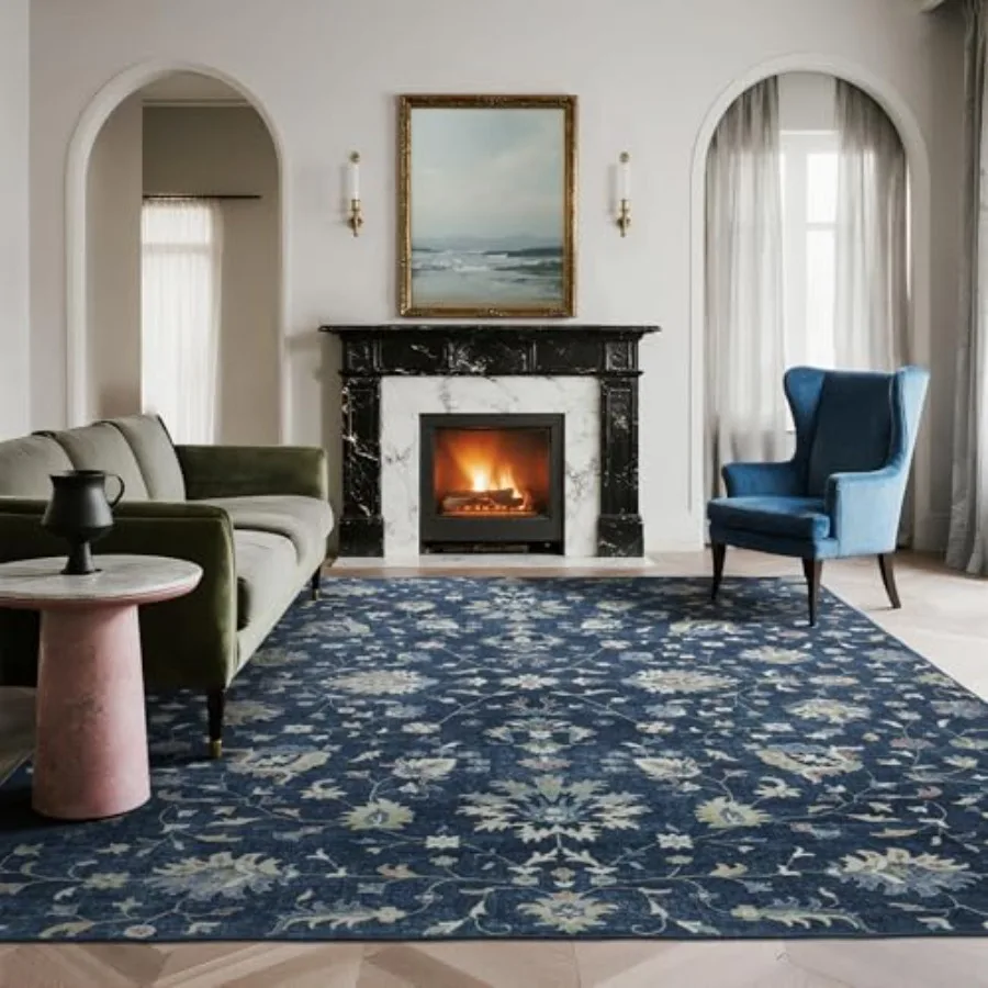 Washable 8x10 area rugs for living room, bedroom, dining roomsoft low pile stain-resistant vintage-style carpet in beige with n
Washable 8x10 area rugs for living room, bedroom, dining roomsoft low pile stain-resistant vintage-style carpet in beige with n