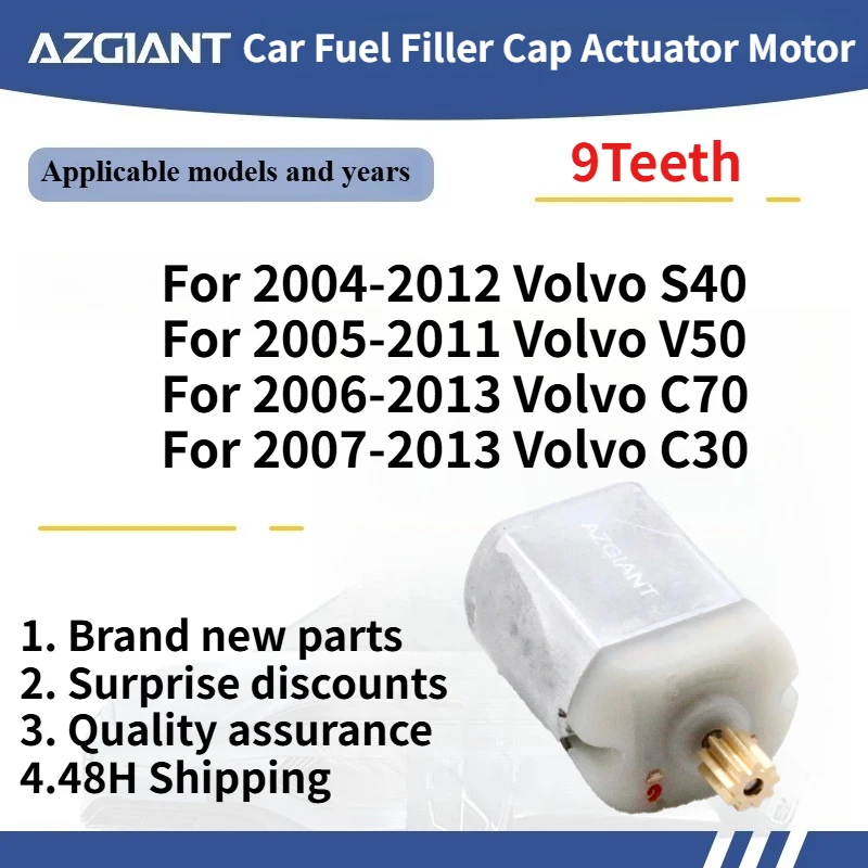 For Volvo S40 2004-2012/V50 2005-2011/C70 2006-2013/C30 2007-2013 Car Fuel Filler Flap Open Lock Release Actuator Motor New OEM
For Volvo S40 2004-2012/V50 2005-2011/C70 2006-2013/C30 2007-2013 Car Fuel Filler Flap Open Lock Release Actuator Motor New OEM