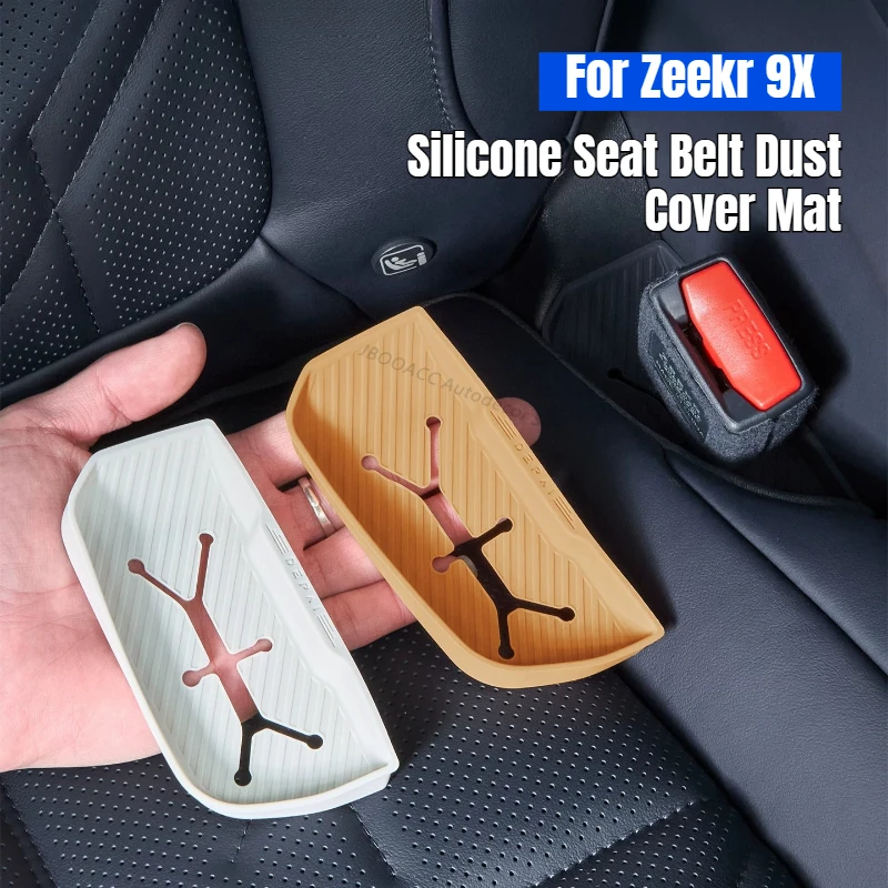 For Geely ZEEKR 9X 2025 2026 2Pcs Seat Belt Dustproof Silicone Cover Middle Row Car Seatbelt Pad Anti-dirt Protector Accessories
For Geely ZEEKR 9X 2025 2026 2Pcs Seat Belt Dustproof Silicone Cover Middle Row Car Seatbelt Pad Anti-dirt Protector Accessories