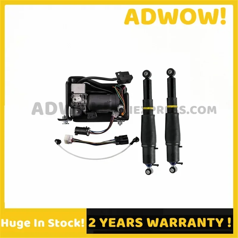 Pair Rear Air shocks sturts + Air Compressor Pump For GMC Yukon Cadilac DTS 25979394, 1575626, 15254590, 19299545
Pair Rear Air shocks sturts + Air Compressor Pump For GMC Yukon Cadilac DTS 25979394, 1575626, 15254590, 19299545