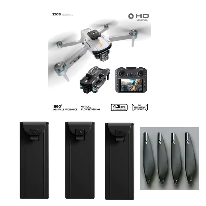 Z105 Drone Blades 3.7V 900MAH Battery For Z105 Screen Drone Z105 Screen Drone Battery Blades Z105 Dron Battery Parts accessory
Z105 Drone Blades 3.7V 900MAH Battery For Z105 Screen Drone Z105 Screen Drone Battery Blades Z105 Dron Battery Parts accessory