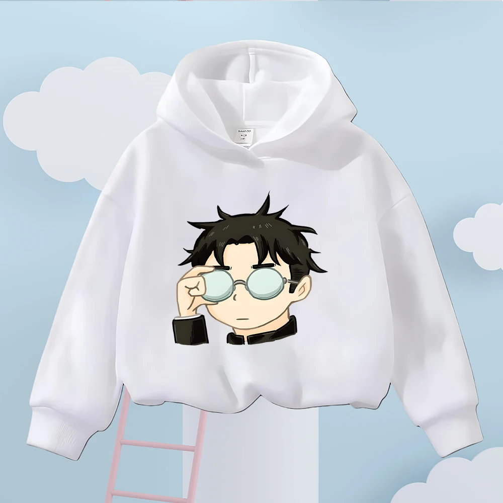 Kids Cartoon Character Sweatshirt Boys Girls Casual Long Sleeve Cotton Top with Round Glasses Print
Kids Cartoon Character Sweatshirt Boys Girls Casual Long Sleeve Cotton Top with Round Glasses Print