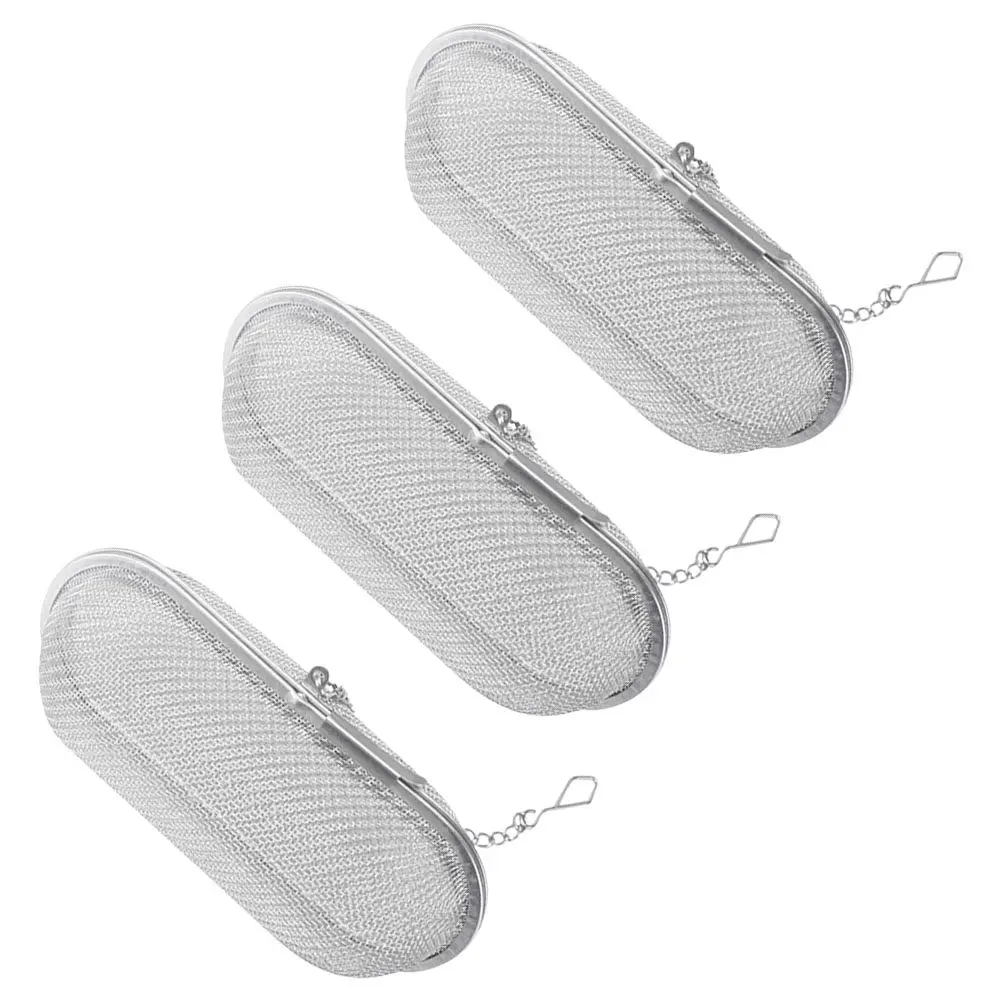 3Pcs Stainless Steel Tea Ball Infuser Long Handle Fine Mesh Leaf Strainer for Mug Teapot Brewing Loose Herbal Tea Filters
3Pcs Stainless Steel Tea Ball Infuser Long Handle Fine Mesh Leaf Strainer for Mug Teapot Brewing Loose Herbal Tea Filters