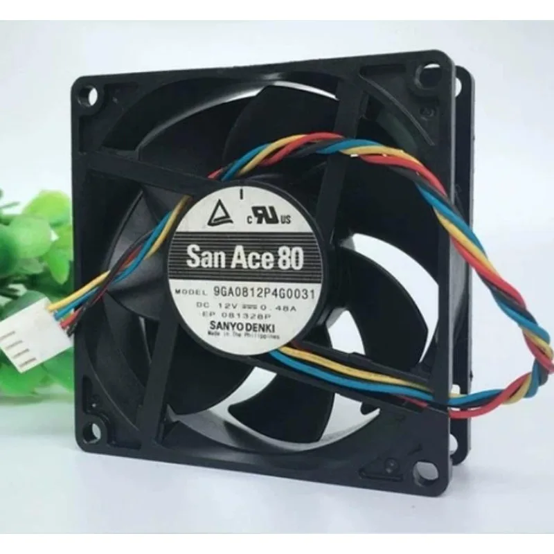 For Sanyo 9GA0812P4G0031 12V 0.48A 8CM 8025 4 Wire PWM Chassis Cooling Fan 80x80x25mm
For Sanyo 9GA0812P4G0031 12V 0.48A 8CM 8025 4 Wire PWM Chassis Cooling Fan 80x80x25mm