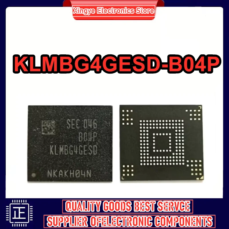 KLMBG4GESD-B04P Industrial grade 5.1 version eMMC 32GB flash memory granule New Original in Stock
KLMBG4GESD-B04P Industrial grade 5.1 version eMMC 32GB flash memory granule New Original in Stock