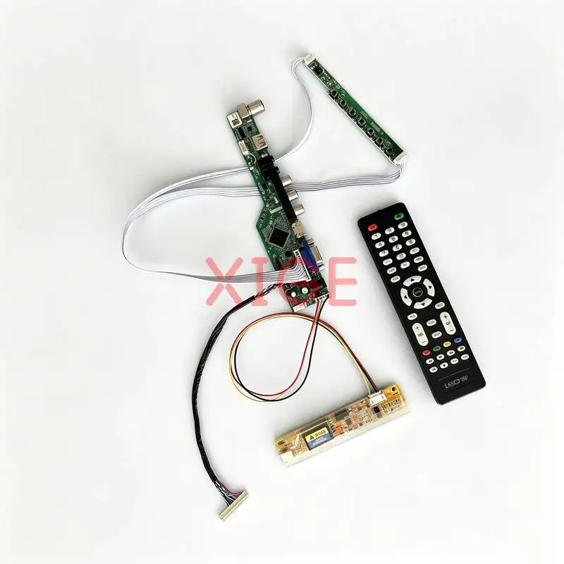 Screen Drive Controller Board Fit B141XG08 B141XG13 B141XG05 B141XG09 1CCFL USB+AV+VGA+HDMI 30Pin LVDS 1024*768 1024x768 Kit DIY
Screen Drive Controller Board Fit B141XG08 B141XG13 B141XG05 B141XG09 1CCFL USB+AV+VGA+HDMI 30Pin LVDS 1024*768 1024x768 Kit DIY