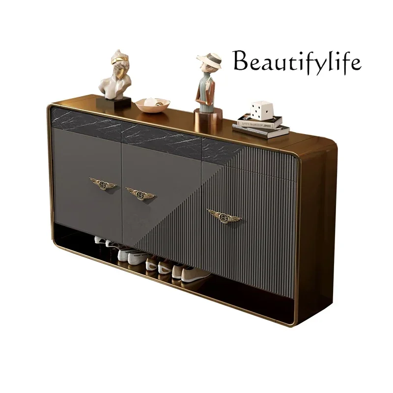 35Light luxury shoe cabinet Solid wood entry foyer cabinet High-end postmodern entrance Storage large capacity against the wall
35Light luxury shoe cabinet Solid wood entry foyer cabinet High-end postmodern entrance Storage large capacity against the wall