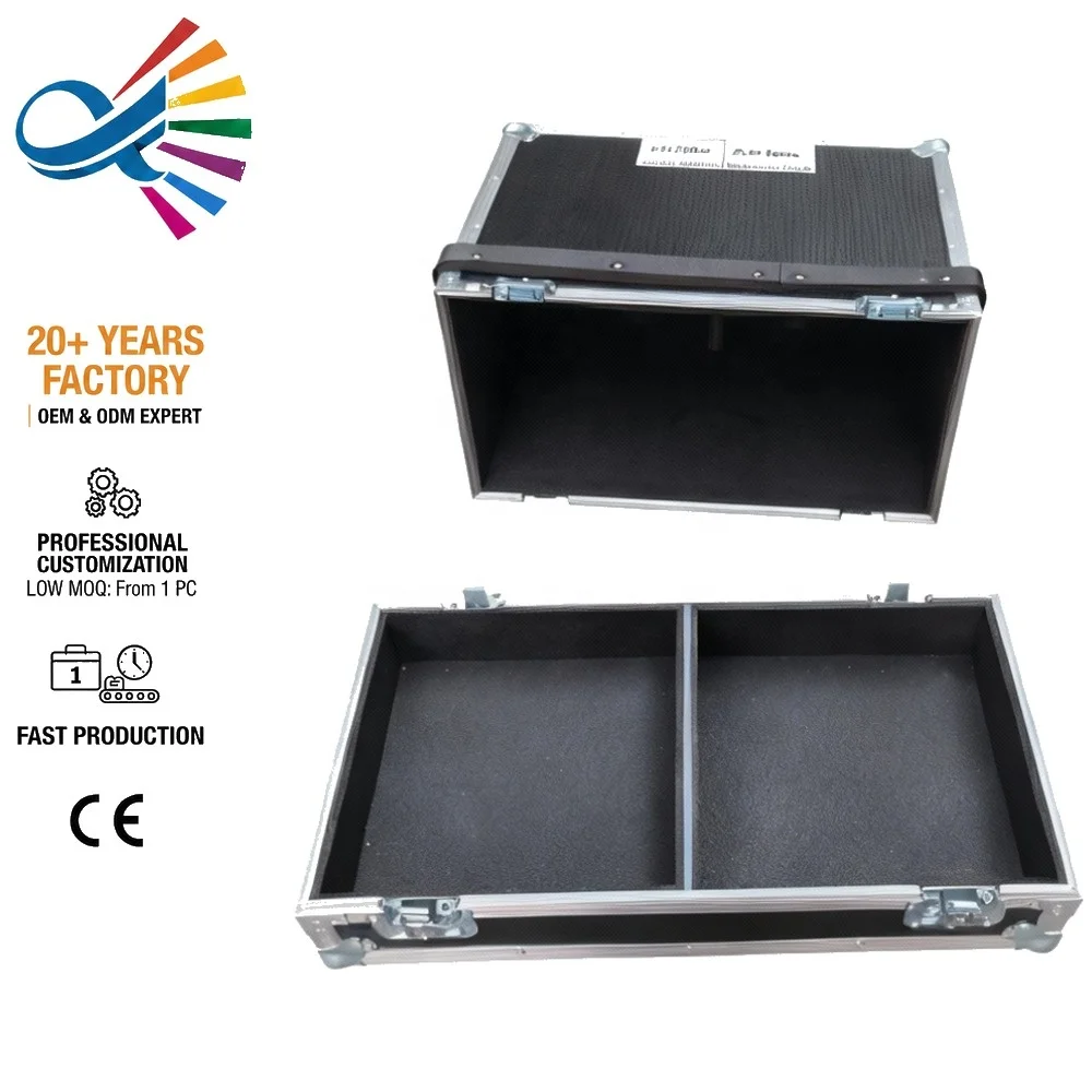 2IN1 Speaker Amplifier Flight Case Heavy Duty Protection IP65 for Stage Audio Equipment High Power Sound System Road Box
2IN1 Speaker Amplifier Flight Case Heavy Duty Protection IP65 for Stage Audio Equipment High Power Sound System Road Box