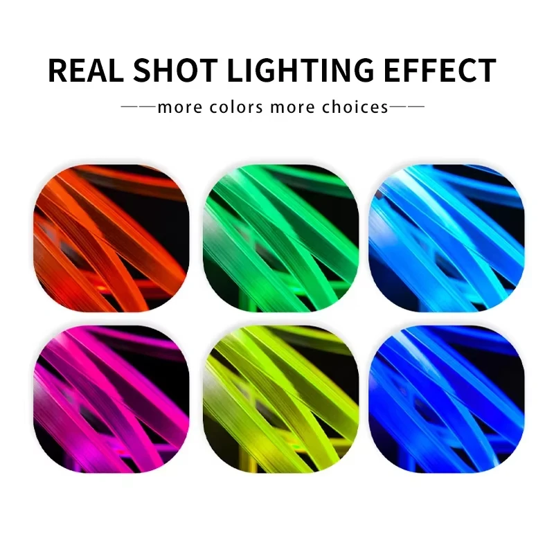 Fiber Optic Neon 5IN1 RGB LED Car Ambient Light Strip with APP Control
Fiber Optic Neon 5IN1 RGB LED Car Ambient Light Strip with APP Control