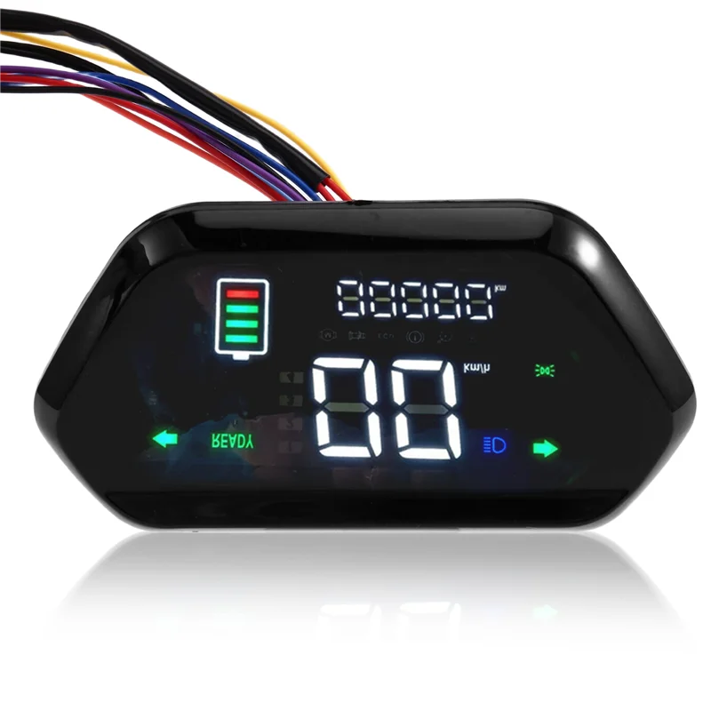 A74K-дисплей контроллера двигателя для электронных велосипедов 48 В 60 В 72 В светодиодный дисплей панель управления скутером
A74K-дисплей контроллера двигателя для электронных велосипедов 48 В 60 В 72 В светодиодный дисплей панель управления скутером