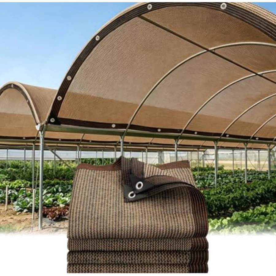 Garden shade mesh for plant cover, greenhouse, chicken coop, kennels, tomatoes plantsbrown 70 sunblock shade cloth net, UV-resi
Garden shade mesh for plant cover, greenhouse, chicken coop, kennels, tomatoes plantsbrown 70 sunblock shade cloth net, UV-resi