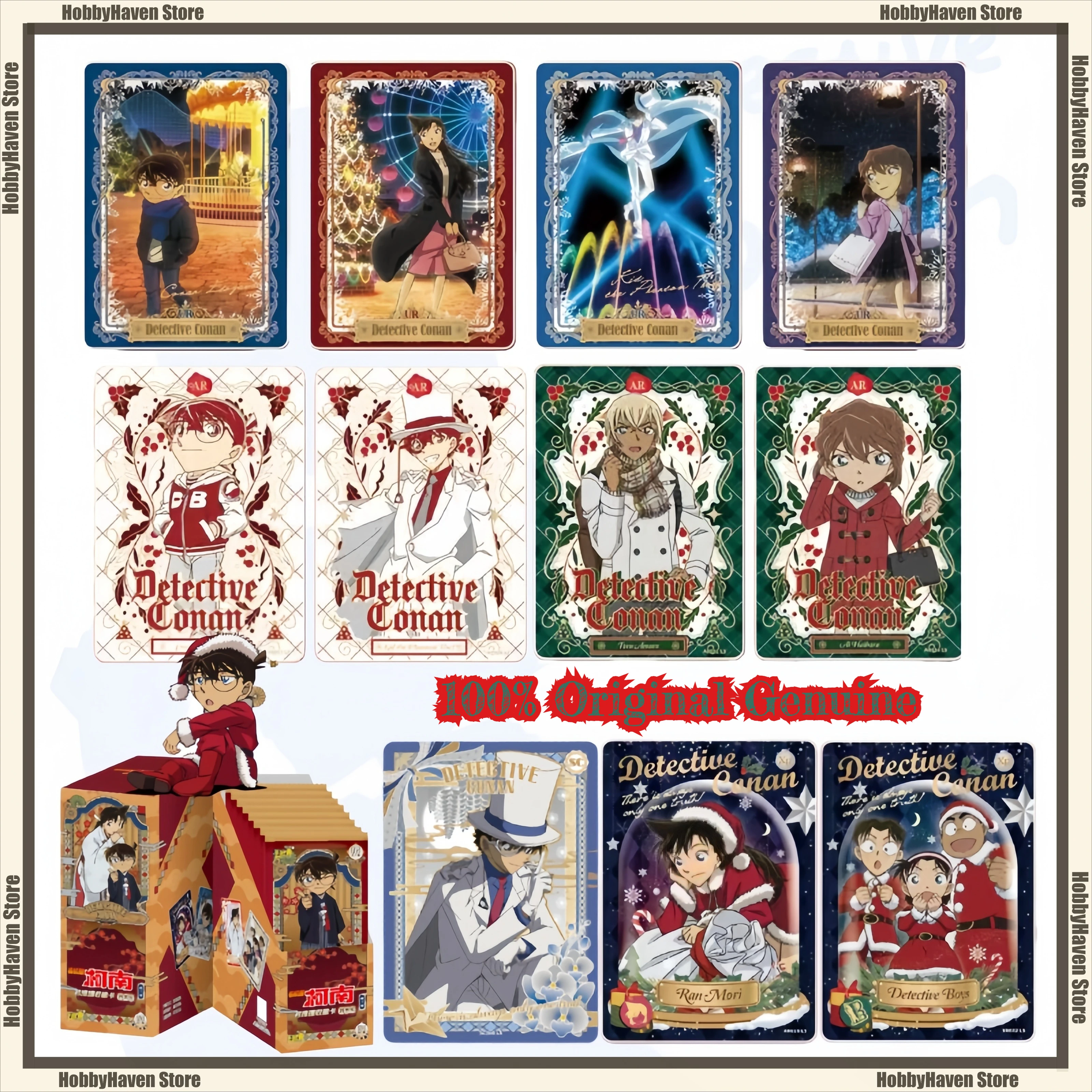 In Stock Card Game Detective Conan Famous Mystery Insight Pack Part 7 Official Genuine Christmas Themed Card Collection Gift
In Stock Card Game Detective Conan Famous Mystery Insight Pack Part 7 Official Genuine Christmas Themed Card Collection Gift