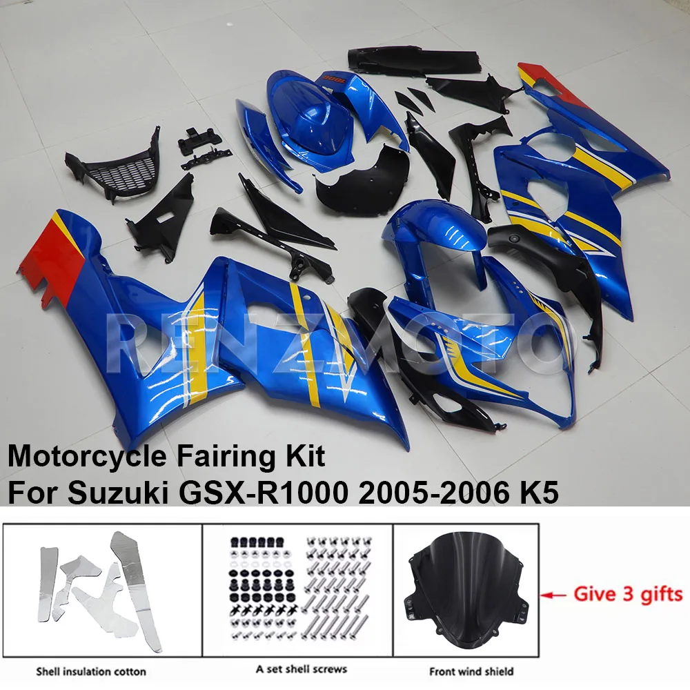 S1005-101a For Suzuki GSX-R1000 2005-2006 K5 K6 Fairing Motorcycle Set Body Kit Decoration Plastic Guard Plate Accessories Shell
S1005-101a For Suzuki GSX-R1000 2005-2006 K5 K6 Fairing Motorcycle Set Body Kit Decoration Plastic Guard Plate Accessories Shell