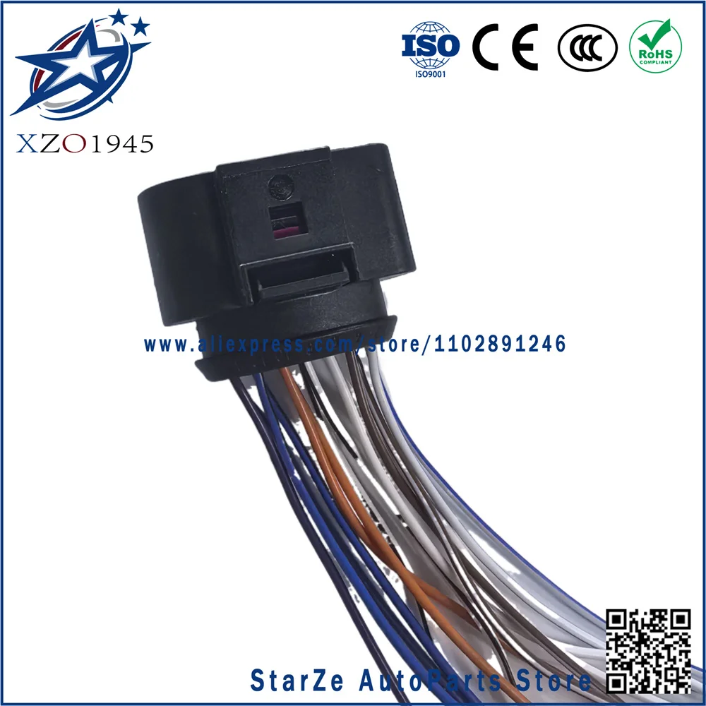 AW TF-60SN 09G 09K 09M Auto Transmission Plug with wire (part of the valve body external wiring) 03-up / (14 wires, 14 pins )
AW TF-60SN 09G 09K 09M Auto Transmission Plug with wire (part of the valve body external wiring) 03-up / (14 wires, 14 pins )