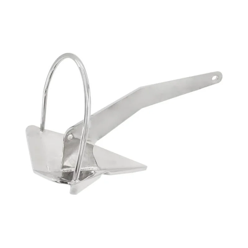 316 Stainless Steel Spade Anchor Boat Anchor Delta Style Anchor(6kg) 14lb Heavy Duty Marine Grade Polished
316 Stainless Steel Spade Anchor Boat Anchor Delta Style Anchor(6kg) 14lb Heavy Duty Marine Grade Polished