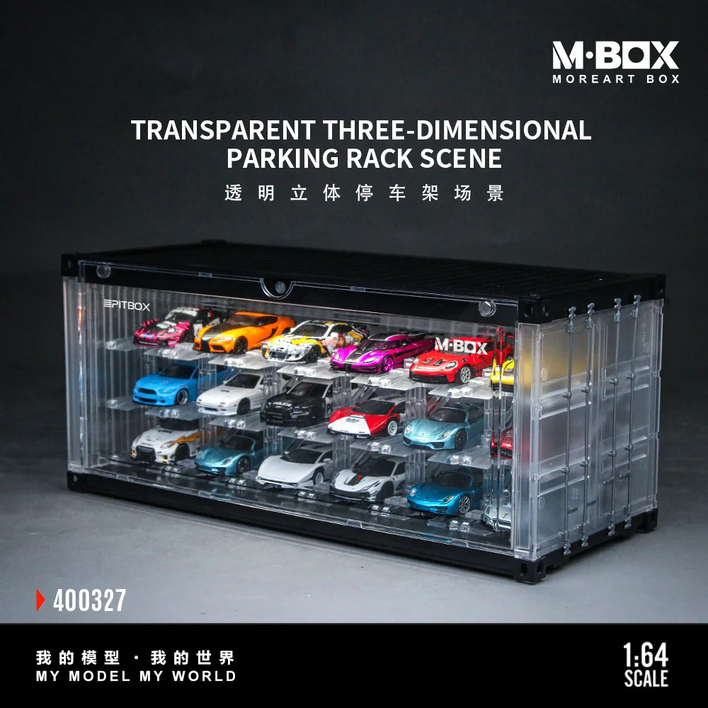 Pre-Order*MBOX 1:64 3-Tier Clear Acrylic Stereo Parking Lot Scene Assembly Display Shelf
Pre-Order*MBOX 1:64 3-Tier Clear Acrylic Stereo Parking Lot Scene Assembly Display Shelf