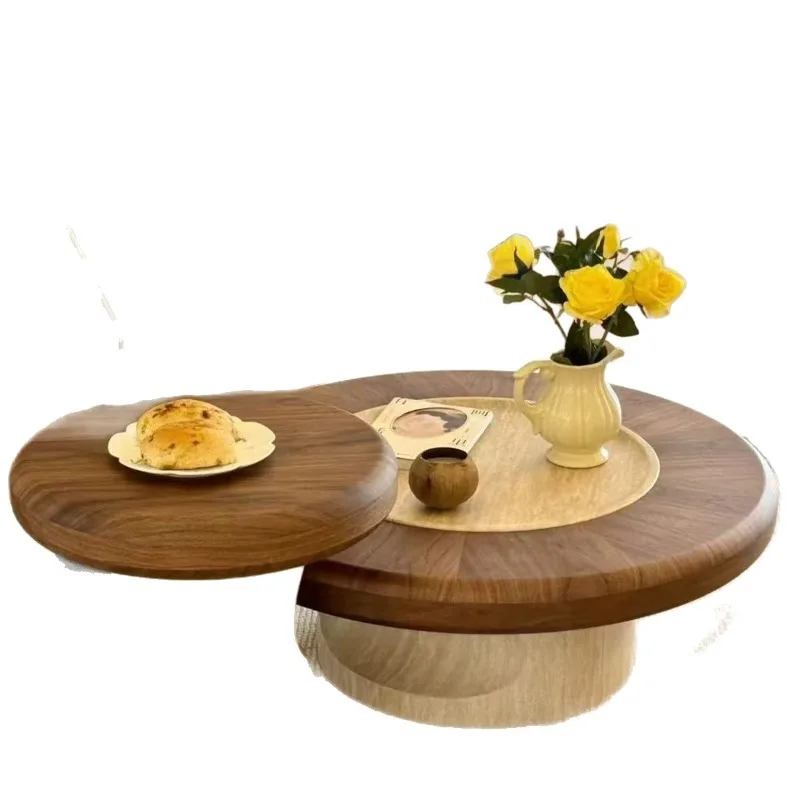 A few living rooms, household round medium-ancient style solid wood light luxury high-end edge combinations
A few living rooms, household round medium-ancient style solid wood light luxury high-end edge combinations