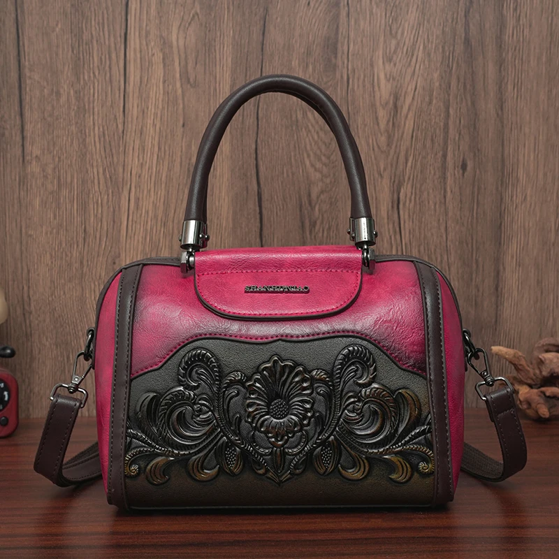 Vintage Women Handbag Luxury Designer Shoulder Bag 3D Relief Printed Handbag Office Medium Crossbody Bag Gifts for Mom Sac Luxe
Vintage Women Handbag Luxury Designer Shoulder Bag 3D Relief Printed Handbag Office Medium Crossbody Bag Gifts for Mom Sac Luxe