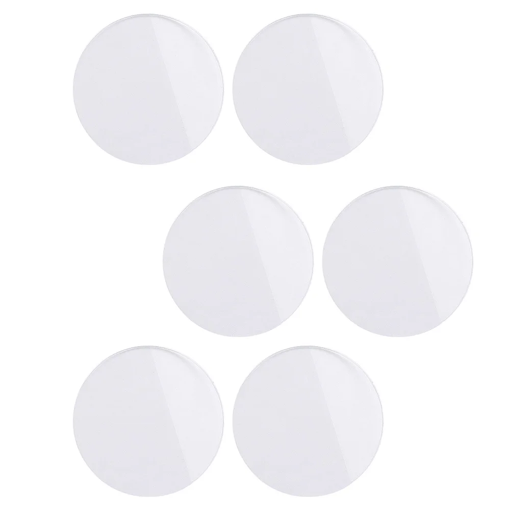 6 pcs For Clear Replaceable Round Transparent Glass Lens Replaceable Watch Lens Parts Watch Repair Tool Accessory 
6 pcs For Clear Replaceable Round Transparent Glass Lens Replaceable Watch Lens Parts Watch Repair Tool Accessory