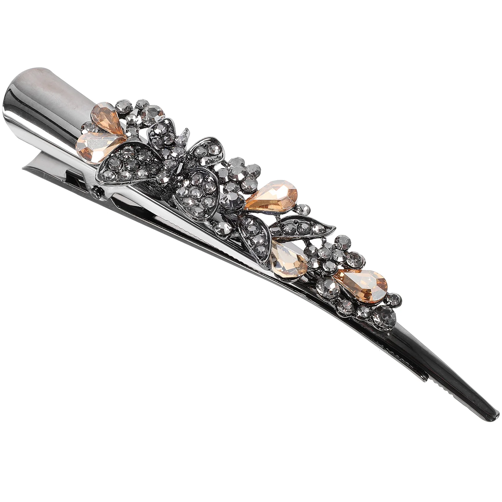 Retro Large Size Rhinestone Hair Clips Sparkling Metal Duck Bill Barrettes Women Styling Fashion Vintage Accessories
Retro Large Size Rhinestone Hair Clips Sparkling Metal Duck Bill Barrettes Women Styling Fashion Vintage Accessories