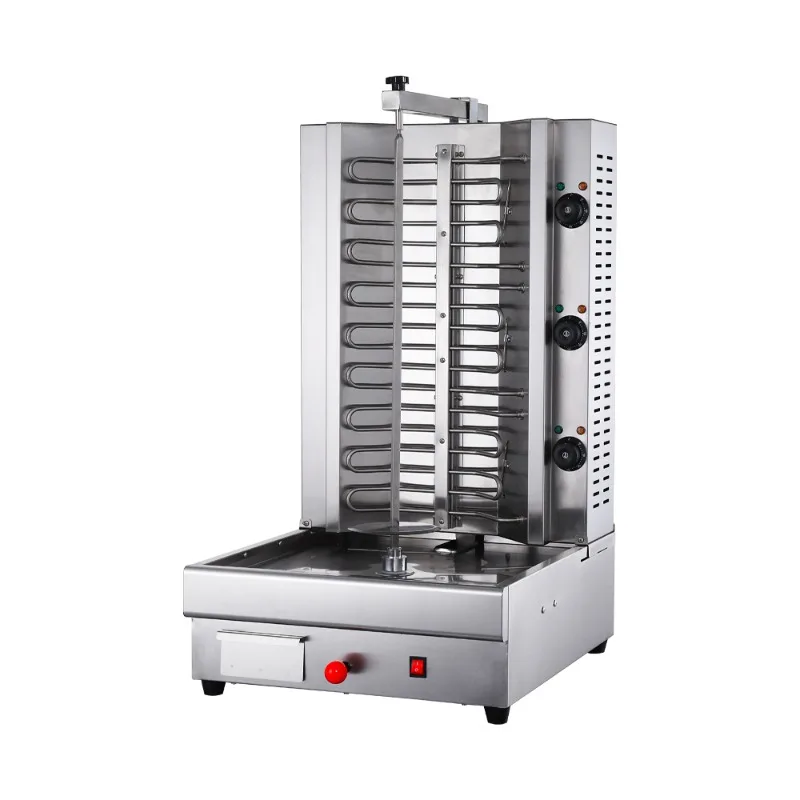 Gas commercial Turkish barbecue machine Brazilian bibimbap electromechanical automatic rotating grill
Gas commercial Turkish barbecue machine Brazilian bibimbap electromechanical automatic rotating grill