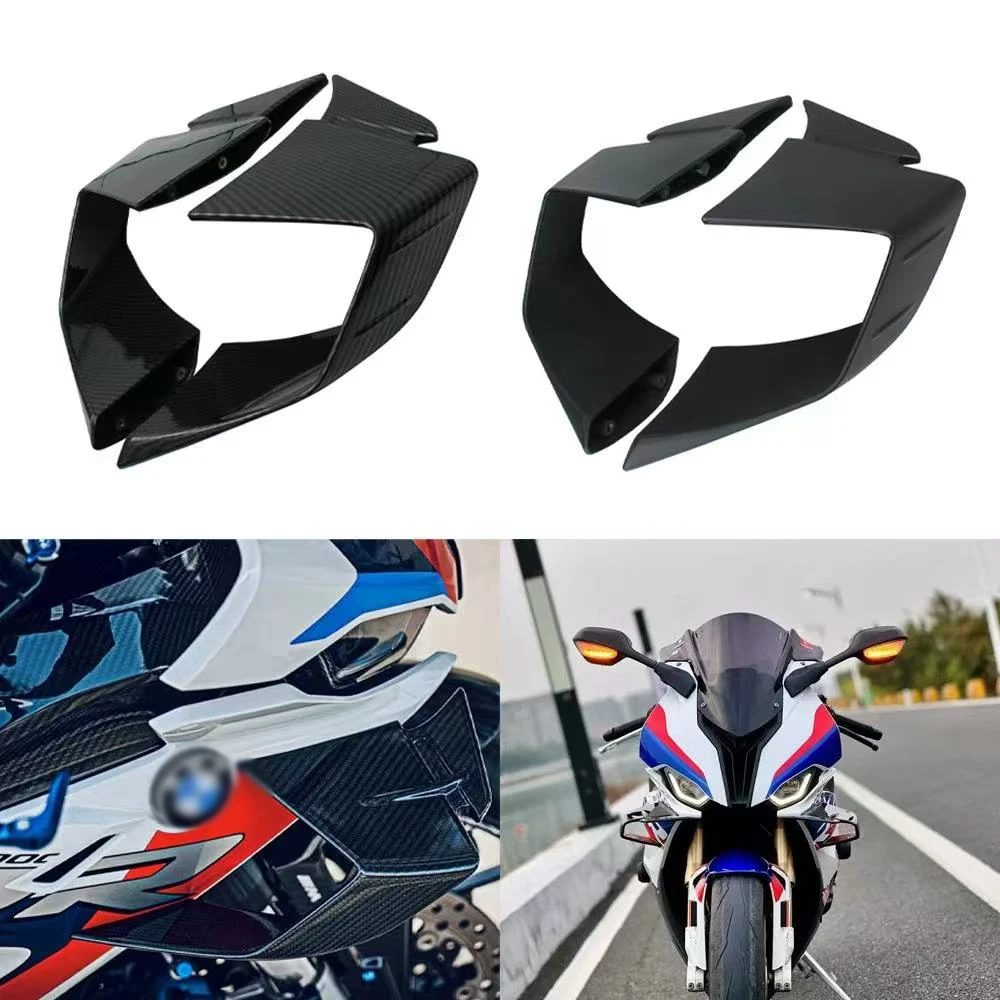 Motorcycles Fairing Side Winglet Aerodynamic Wing Kit Spoilers For Bmw S1000rr S1000 RR S 1000RR M1000rr 2019-2022 Accessories
Motorcycles Fairing Side Winglet Aerodynamic Wing Kit Spoilers For Bmw S1000rr S1000 RR S 1000RR M1000rr 2019-2022 Accessories