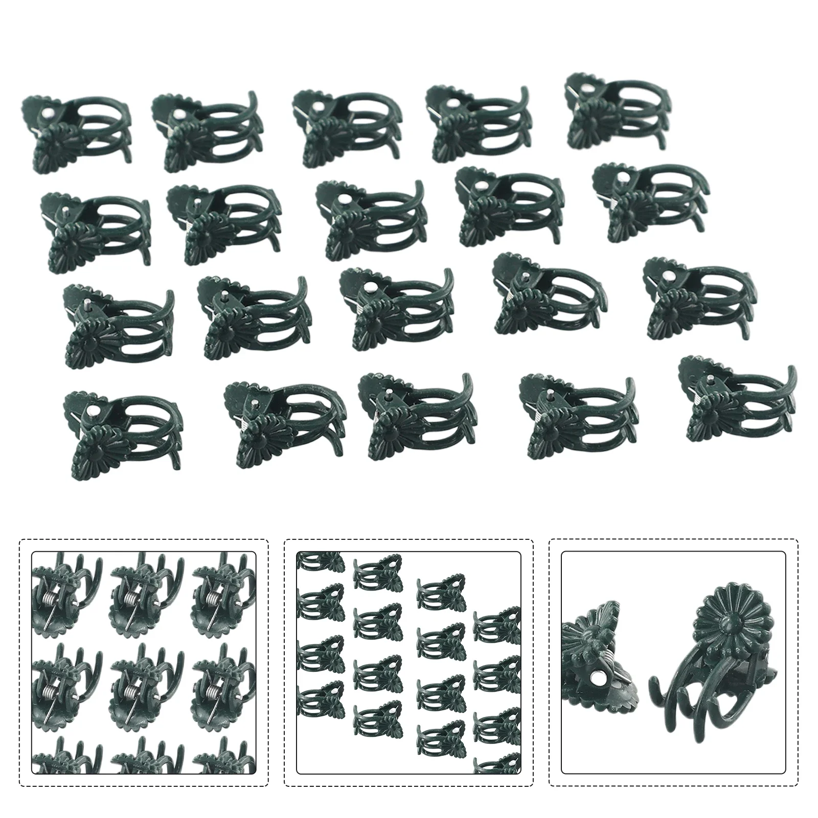 20pcs Garden Plant Clips Butterfly Orchid Clips Plant Support Stem Clamps Garden Flower Vine Plant Support Garden Tool
20pcs Garden Plant Clips Butterfly Orchid Clips Plant Support Stem Clamps Garden Flower Vine Plant Support Garden Tool