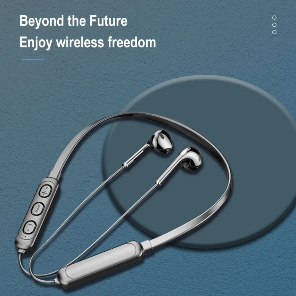 Neck-Hanging Type Neckband Sports Earphone Wireless Bluetooth Headset Earphones With Mic Bluetooth Earphone Bluetooth Headphone
Neck-Hanging Type Neckband Sports Earphone Wireless Bluetooth Headset Earphones With Mic Bluetooth Earphone Bluetooth Headphone