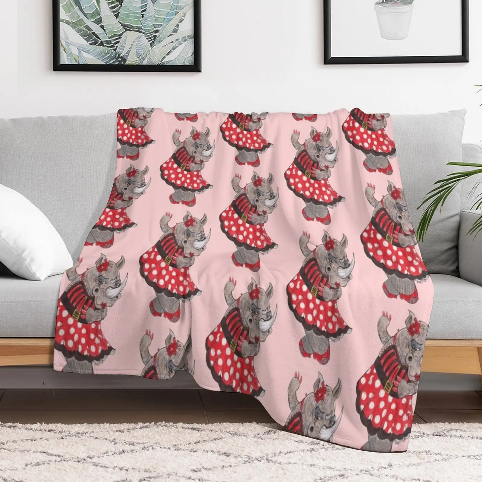 Rhino Gal, Rockabilly Rhinoceros Fashionista Throw Blanket Flannel Fabric Luxury Designer Camping Blankets Plaid Heavy Blankets
Rhino Gal, Rockabilly Rhinoceros Fashionista Throw Blanket Flannel Fabric Luxury Designer Camping Blankets Plaid Heavy Blankets