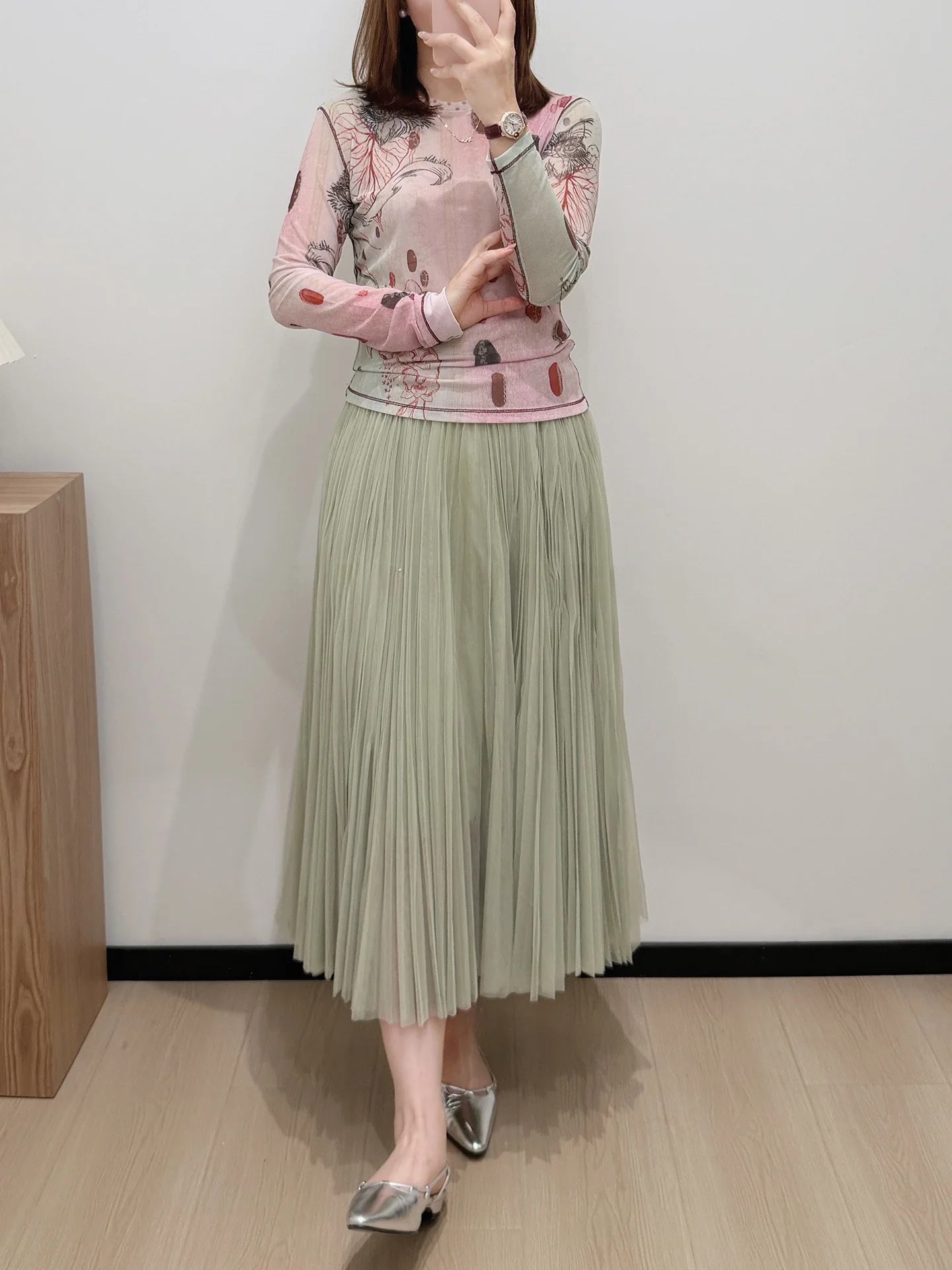 Double Layered Draped Skirt 5 Meters Long Universal Style Pleated Spring Summer Women's Standard Waist Other Material Skirts
Double Layered Draped Skirt 5 Meters Long Universal Style Pleated Spring Summer Women's Standard Waist Other Material Skirts