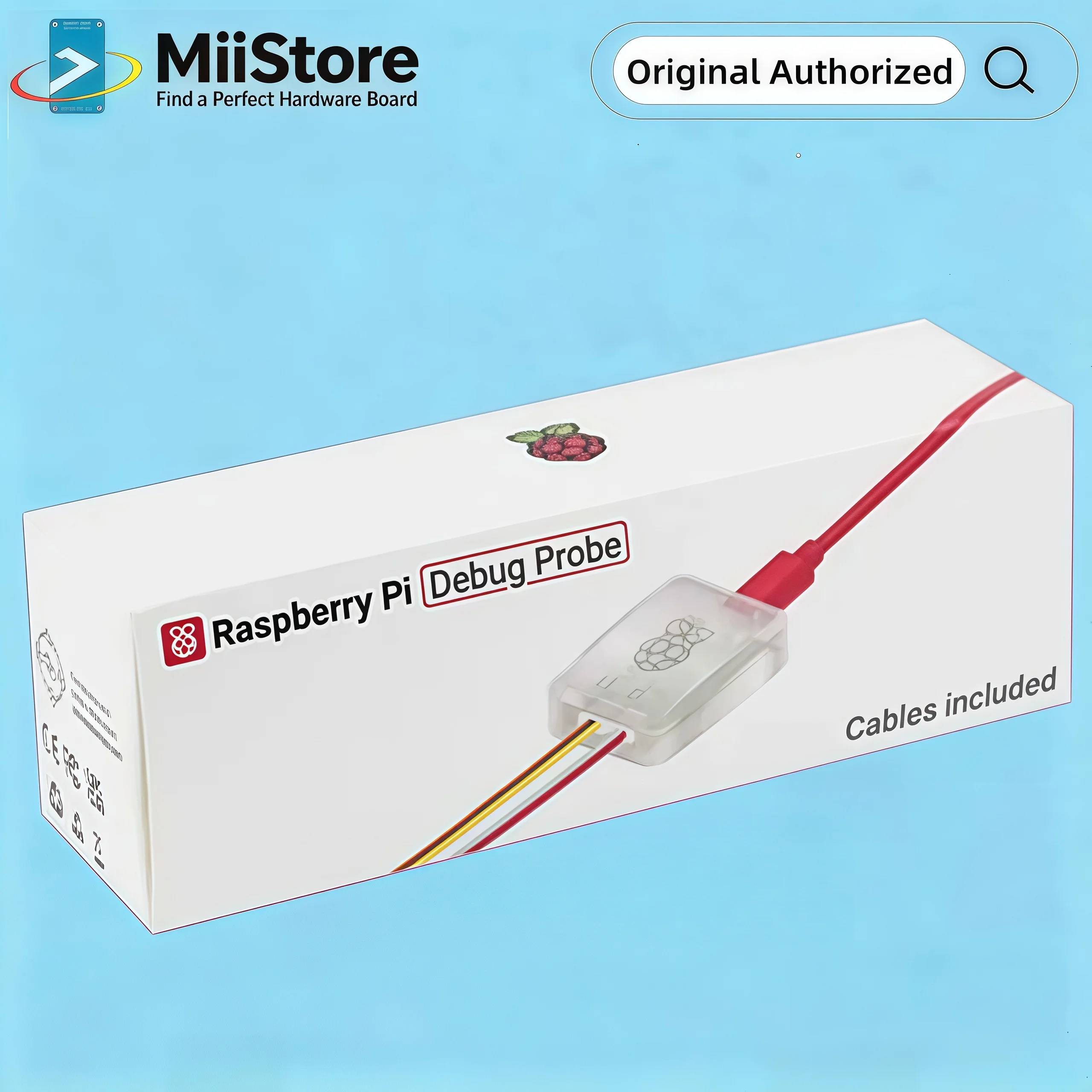 Raspberry Pi Debug Probe RP2040 USB Debug-Kit Designed for RPI Pico, Based on RP2040 Microcontroller
Raspberry Pi Debug Probe RP2040 USB Debug-Kit Designed for RPI Pico, Based on RP2040 Microcontroller