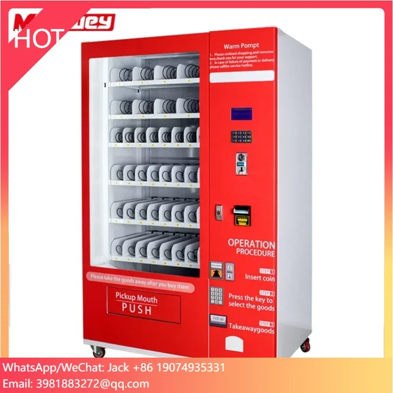 Fashion Design Make Up Vending Machine Custom Bottle Drinks Vending Machine For School/Office/Park
Fashion Design Make Up Vending Machine Custom Bottle Drinks Vending Machine For School/Office/Park