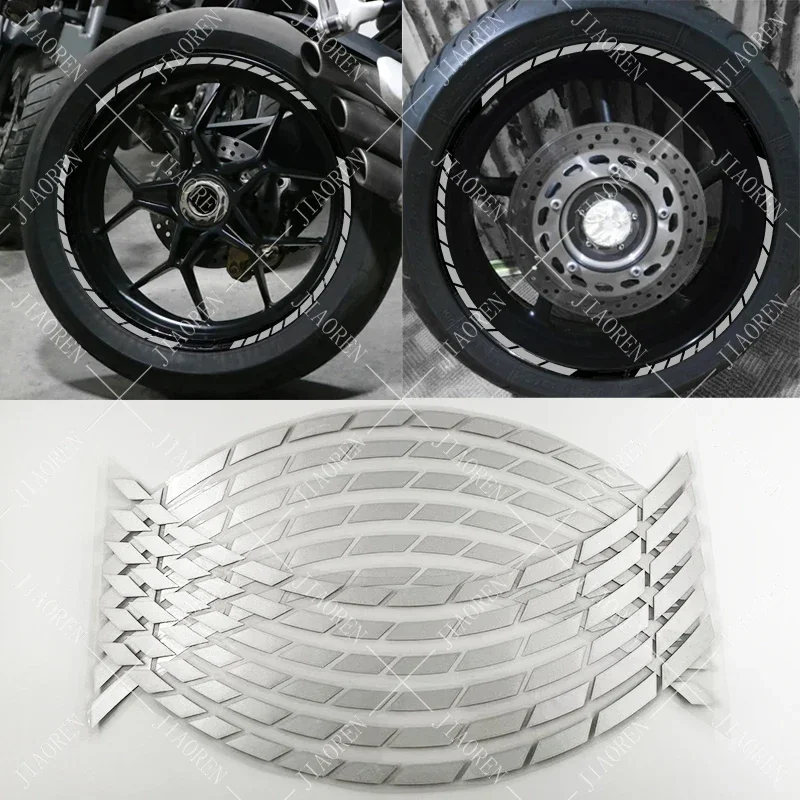 1 Set Motorcycle Wheel Stickers Car Bike 17/18 Inch Rim Decals for Kawasaki Suzuki Honda Ktm Ducati #4
1 Set Motorcycle Wheel Stickers Car Bike 17/18 Inch Rim Decals for Kawasaki Suzuki Honda Ktm Ducati #4