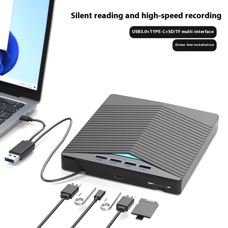 Многофункциональные док-станции с внешним приводом, USB3.0 и двойным портом Type-C
Многофункциональные док-станции с внешним приводом, USB3.0 и двойным портом Type-C