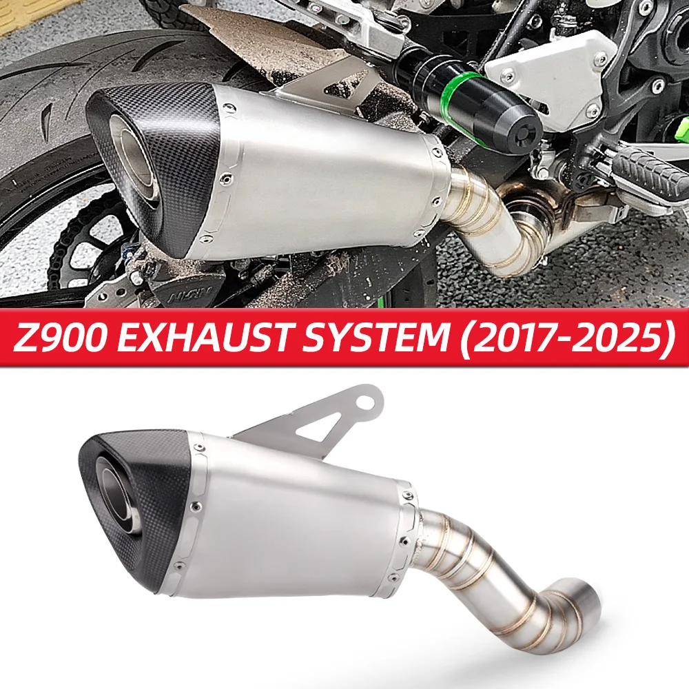 Подходит для Z900 Z900, глушитель выхлопной трубы мотоцикла, выхлопная система мотоцикла, модифицированный глушитель 2017-2025
Подходит для Z900 Z900, глушитель выхлопной трубы мотоцикла, выхлопная система мотоцикла, модифицированный глушитель 2017-2025