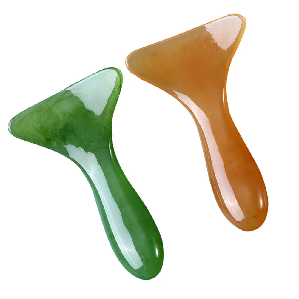 2Pcs Guasha Massage Tool Body Scraper Resin Handheld Muscle Massager Portable Neck Shoulder Feet Therapy Relaxation
2Pcs Guasha Massage Tool Body Scraper Resin Handheld Muscle Massager Portable Neck Shoulder Feet Therapy Relaxation