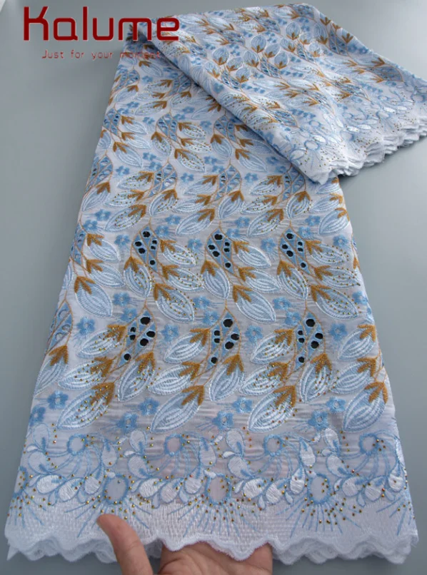 Kalume High Quality Dubai Cotton Lace Fabric 2026 Embroidered African Swiss Voile Cotton Lace Fabric 5 Yards for Women Dress Sew
Kalume High Quality Dubai Cotton Lace Fabric 2026 Embroidered African Swiss Voile Cotton Lace Fabric 5 Yards for Women Dress Sew
