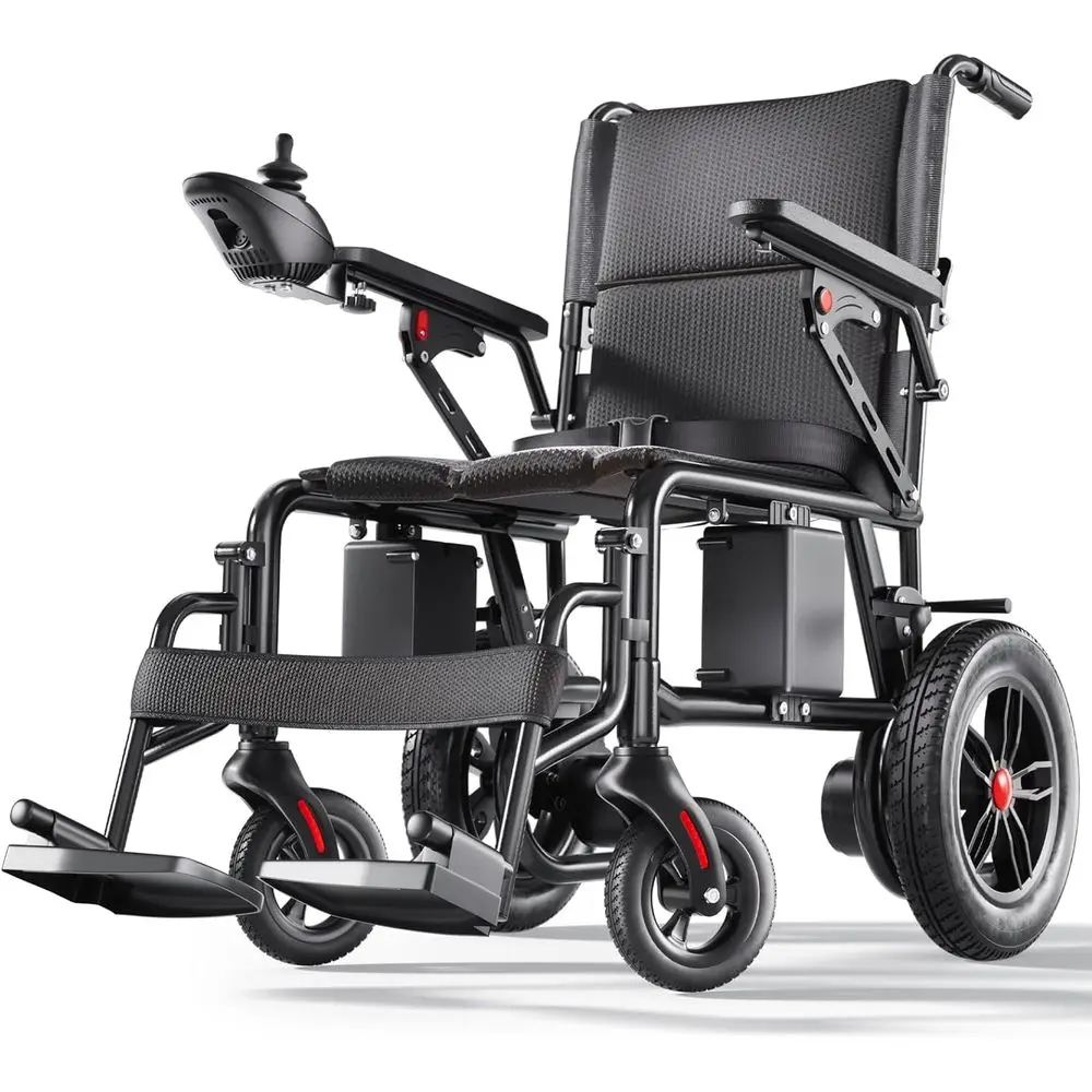 Lightweight, Foldable Travel Electric Wheelchair for Seniors and Adults
Lightweight, Foldable Travel Electric Wheelchair for Seniors and Adults