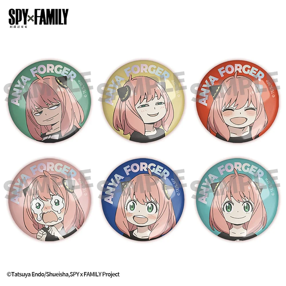 Spy X Family Cute Anime Cosplay Anya Forger Expression Tinplate Decoration Brooch Badge Diameter 58Mm Child Party Birthday Gift
Spy X Family Cute Anime Cosplay Anya Forger Expression Tinplate Decoration Brooch Badge Diameter 58Mm Child Party Birthday Gift