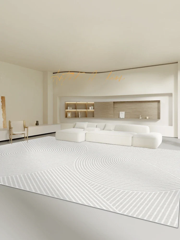 Beige Cream Style Living Room Carpet Large Size Striped Decorative Carpets Machine Washable Rug Soft Comfortable Bedroom Rugs
Beige Cream Style Living Room Carpet Large Size Striped Decorative Carpets Machine Washable Rug Soft Comfortable Bedroom Rugs